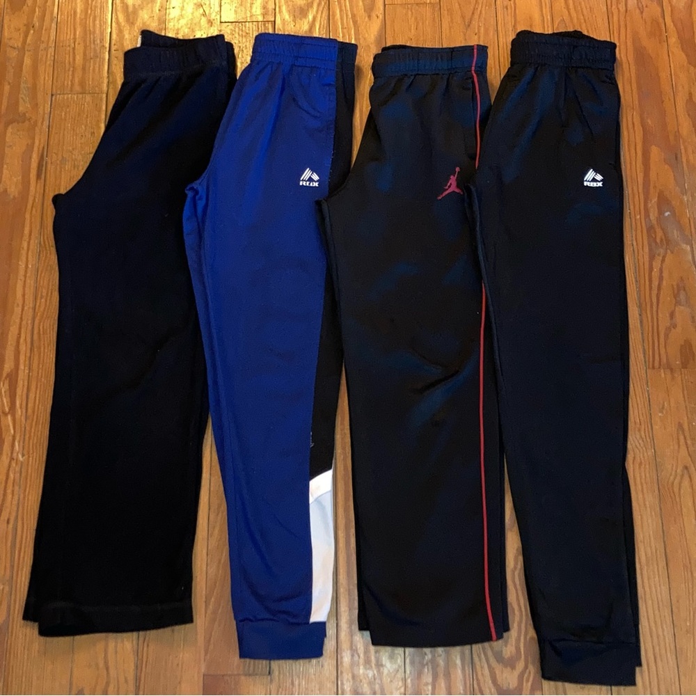 Bundle of Boys Athletic Pants Size 10/12 Air Jordan, Reebok, Children's Place
